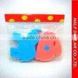 2pcs Soft Animal Shape Bath Sponges thumbnail-1