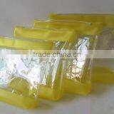 Travelling Transparent Waterproof Customized Pvc Bag With Zipper