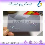 Silver Embossing Number PVC VIP Card