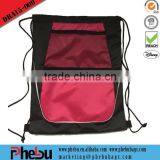 Basic Cinch Pack Drawstring Bag Backpack Bag With Your LOGO Printing(DRA15-009)