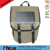 Solar School Backpack With Mobile Phone Charger For School(BP16-019)