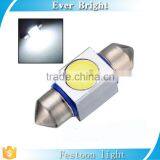 Pure White 1W 31mm Festoon Dome 1 LED SMD Car Interior Light Lamp DE3175 3022 3021 Wholesale Led Bulbs