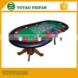 China made used casino poker tables deluxe poker table with solid wood legs