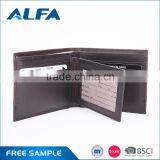 Alfa New Famous Designer Manufacturing Company New Famous Designer Men Genuine Leather Money Clip Wallets thumbnail-3