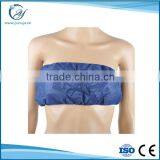 Big size disposable bra for fat women for spa and sauna