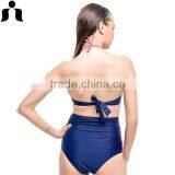 Hot Model Women High Waist Ladies Swim Wear thumbnail-4