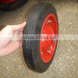 solid rubber wheel 13"x3" use for hand truck