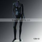 Latest Adjustable Window Display Black Headless Petite Female Mannequin thumbnail-2