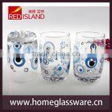 Glass Tumbler With Printing & Water Cup & & Whiskey Cup & Tableware, Printed Glass Cup thumbnail-1