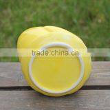 Attractive Desktop Decor Yellow Duck Shape Animal Ceramic Planter thumbnail-4