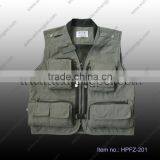 Photography Vest/100% Cotton Photography Vests Multi Pocket Vest