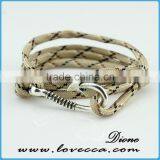 Nautical Bracelet Rope Anchors Bracelet Marine for Men / Women thumbnail-3