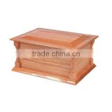 Custom finished funeral wooden urns for ashes
