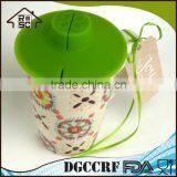 NBRSC Strict Quality Control Manufacturer Tea Bag Buddy Silicone Cup Cover With String Holder thumbnail-5