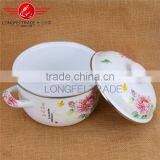 Full Flower Stew Pot Enamel Cookware Pot / Stew Pot thumbnail-4
