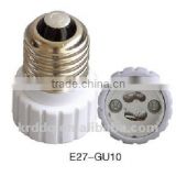 250V E27 to GU10 plastic screw shell lampholder adapter