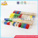 Wholesale Colorful 80 Pieces Kids Wooden Toy Building Blocks Best Sale Children Wooden Building Blocks W13A137 thumbnail-4