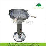 Round Stainless Steel Charcoal BBQ GRILL thumbnail-1