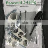 Folding 3 Pieces Screen Privacy Room Divider thumbnail-5