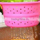Foldable Pasta Basket,silicone Rubber Basket,silicone Folding Basket thumbnail-5