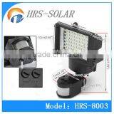 Super-bright 60 LED solar security light