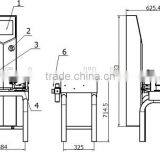 Conveyor Belt Metal Detector and Check Weigher. Metal Detector for Food Processing Inspection With Check Wigher thumbnail-5