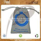 Promotional Jute Pouch With Drawstring thumbnail-1