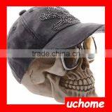 UCHOME Custom Resin Piggy Bank, The Custom of Piggy Bank,Skull Piggy Bank Crafts thumbnail-3