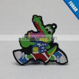 Custom Cartoon Embossed Design PVC Rubber Labels Wholesale thumbnail-2