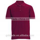 Custom Mens Polo Shirt Golf T-shirt 100% Cotton Sublimated Dry Fit Polo T Shirt Multi Color thumbnail-2