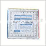 Kearing Brand Flexible Aviation Square Ruler for Pilot and Flight Student thumbnail-1