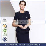 Fancy Blue Colors Sex Airline Stewardess Costume thumbnail-1