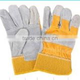 10.5" AB Hot sell Rd ed Cow Split Leather Welding Glove