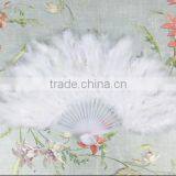 Wholesale Good Quality Multicolor Turkey Feather Fan thumbnail-6