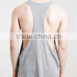 Trade Assurance Supplier Plain Grey Stringer Singlet for Men thumbnail-4