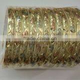 Imitation Jewelry, Gold Plated Bangles, Diamond Cut Bangle, Fashion Jewelry, Tri Color Plated Bangle thumbnail-1