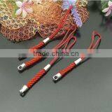 Woven Strapscell Phone Charm Accessories Silver Mobile Phone Charm Straps Accessories Cell Phone Woven Cords thumbnail-1
