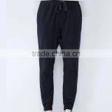 Black Plain Stylish Drop Crotch Joggers