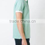 New Style Custom Man Design Constrast Collar Wholesale Two-tone Polo Shirts thumbnail-2