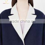 Woven Loose Cashmere Wool Winter Women Coats thumbnail-5