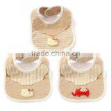 S33342W Baby Bibs 100% Cotton Head Scarf Girl Babador Bandana Dribble Bib thumbnail-2