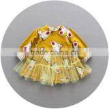 S17732A Autumn New Arrival Cotton Girl Clothes Long Sleeved Girls Cartoon Dress thumbnail-2