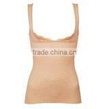 Transparent Seamless Lace Flower Slim Body Shaper Suit for Women thumbnail-1