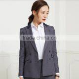 Custom Women Blouse Sample Elegant Women Pants Suit Office Uniform Designs for Women Korean Style thumbnail-6