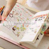 A6 Leather Loose Leaf Palnner Customizable Japanese Daily Diary Planner 6 Holes Binder Notebook With Elastic Band thumbnail-3