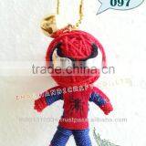 Handmade Keychains Keyrings Voodoo Doll String Accessories Bag Gifts thumbnail-1