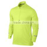 Thin European Style Fluorescent Yellow Simple Sportswear Luxury Hoodies With Reflective Tape thumbnail-1