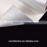 Custom Silver Grey Waterproof 0.6mm Abrasive Resistance Reflective pu Leather Fabric for Sewing Shoe thumbnail-3