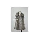 Faux Fur Vest, Fake Fur Vest, Artificial Fur Vest AR-8522 thumbnail-1
