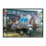 Theme Park Mobile 5D Theater Equipment With Dynamic Cinema Chair